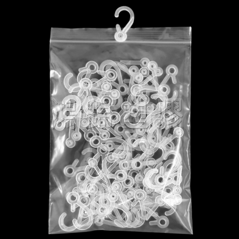 圓形掛鉤夾鏈袋包裝代工服務